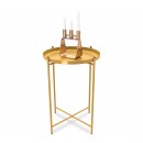 Стол журнальный Sheffilton SHT-CT8 артикул Сж-85 золото (+)